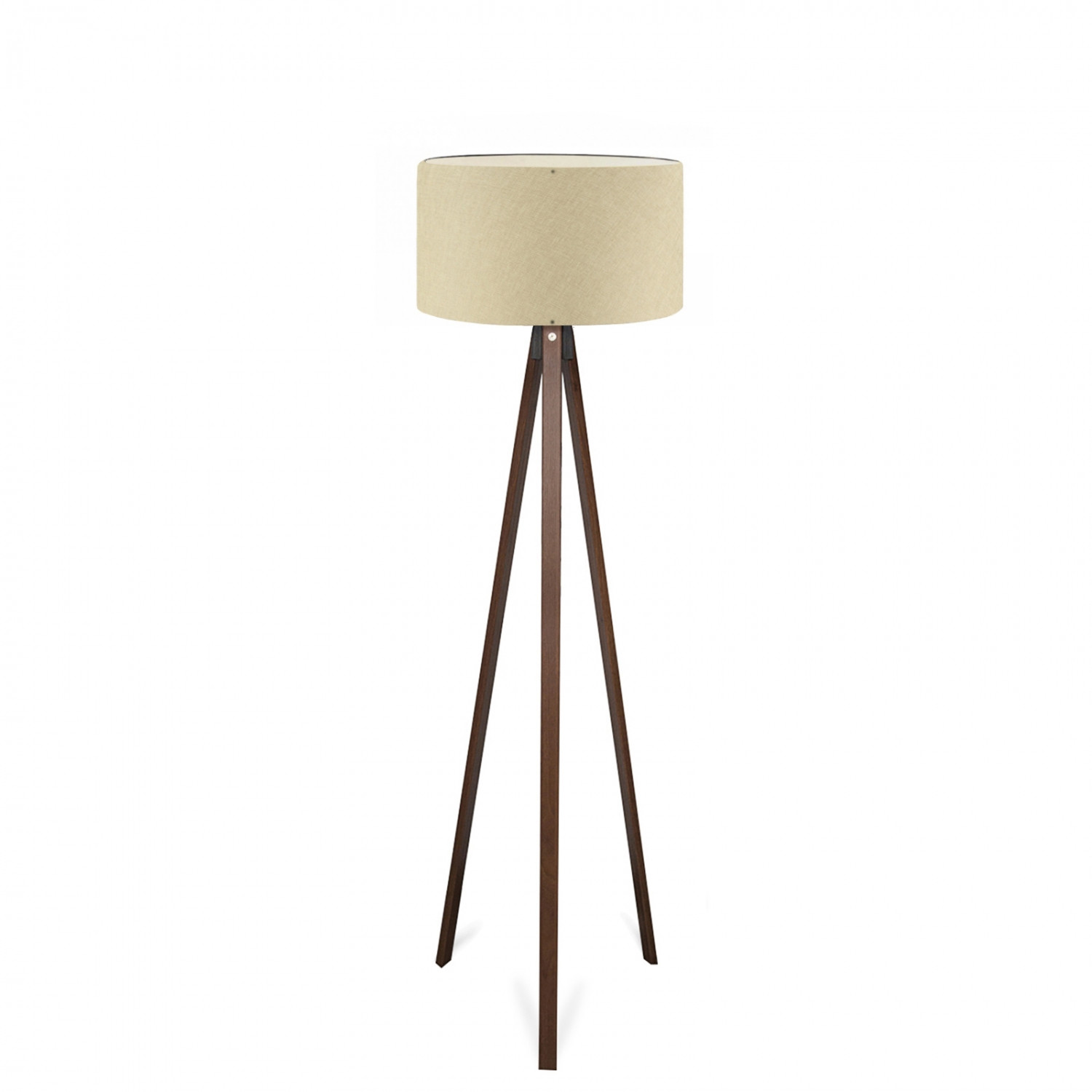 LUMI AYD gulvlampe - beige PVC og træ