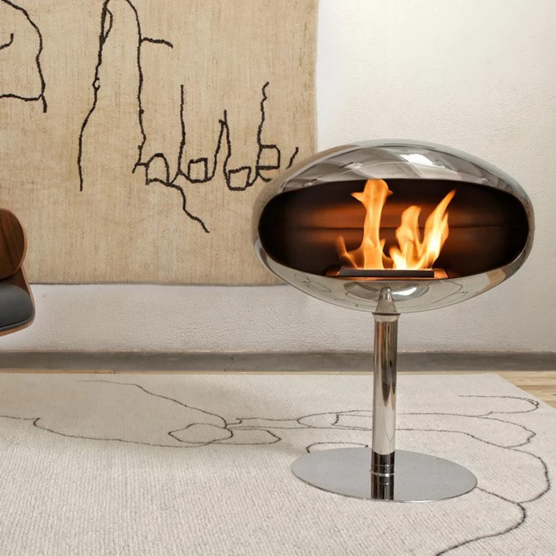 Cocoon Pedestal - poleret stål – billede 4