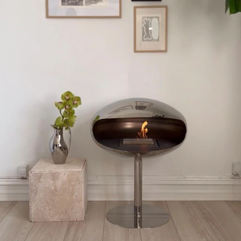 Cocoon Pedestal - poleret stål – billede 2