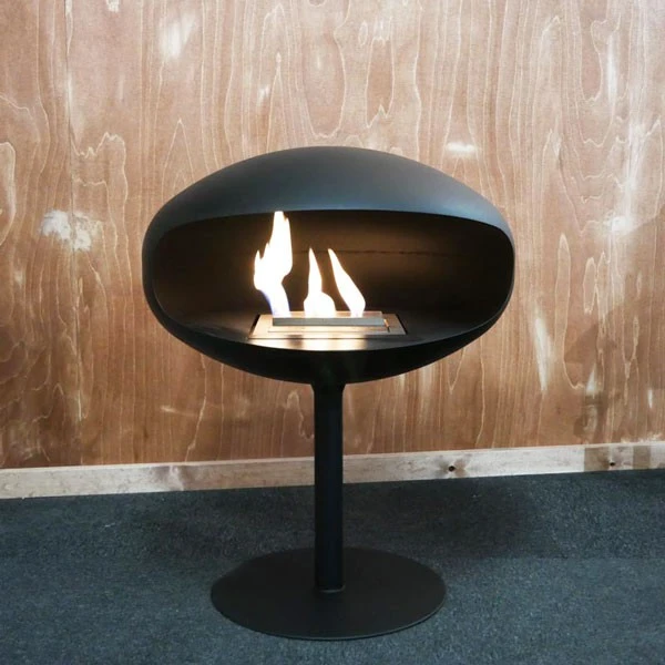 Cocoon Pedestal med sort fod - Sort – billede 4